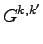 $\displaystyle G^{k,k'}$