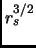 $r_s^{3/2}$