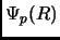 $\Psi_p(R)$