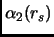 $\displaystyle \alpha_2(r_s)$